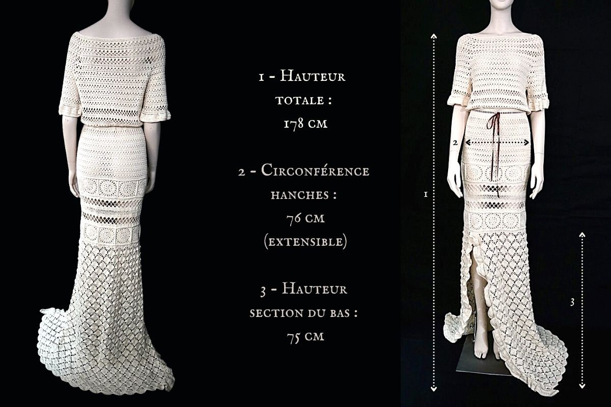 Robe de mariée crochet K8 (5)